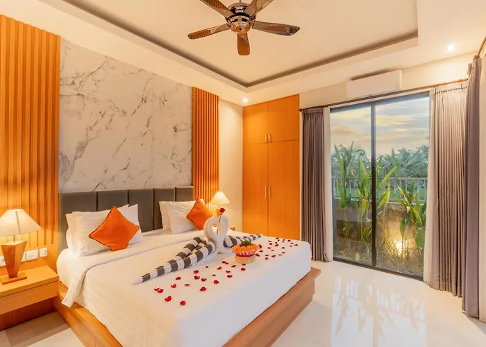 The Nugraha Private Pool With Rice Field View Villa