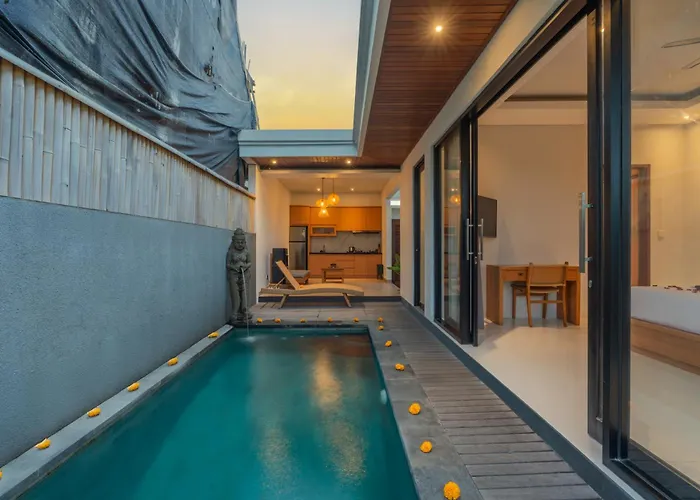The Nugraha Private Pool With Rice Field View Villa *